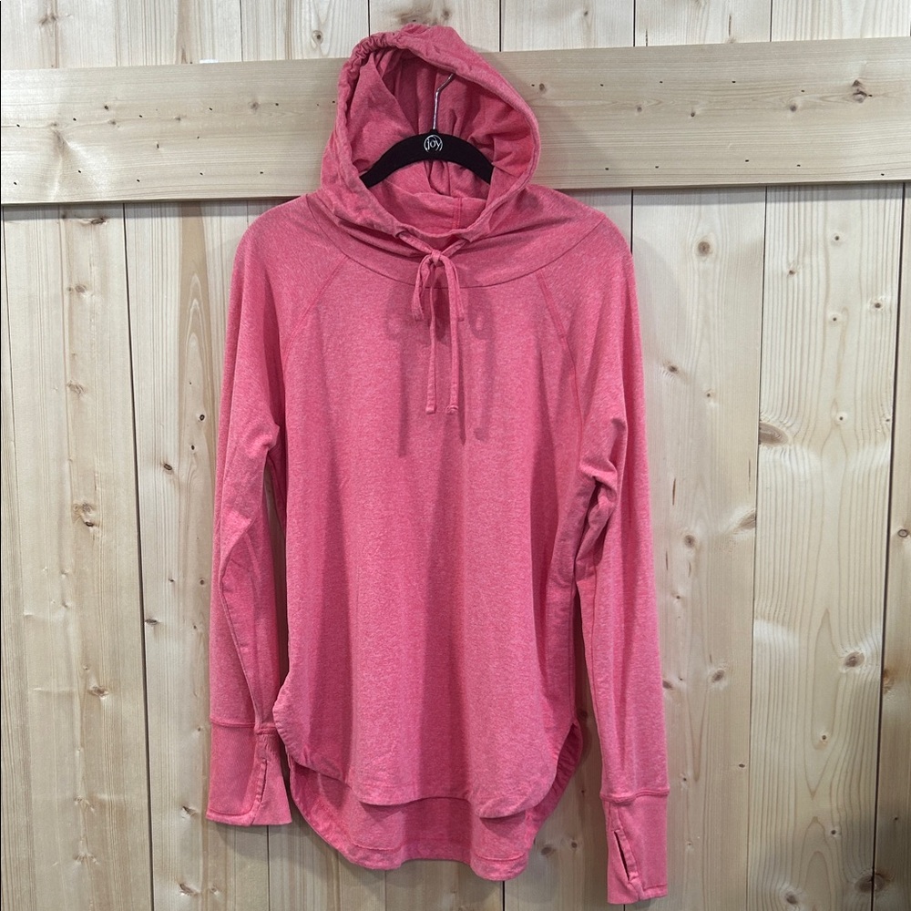 Danskin Women's Coral Thin Hoodie, L Yoga Fitness Gorp Hiking